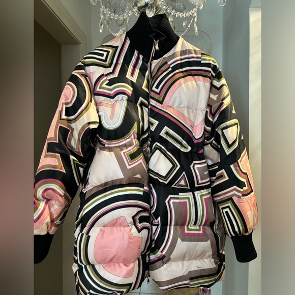 💯 Authentic Emilio Pucci Puffer Jacket - Picture 1 of 6